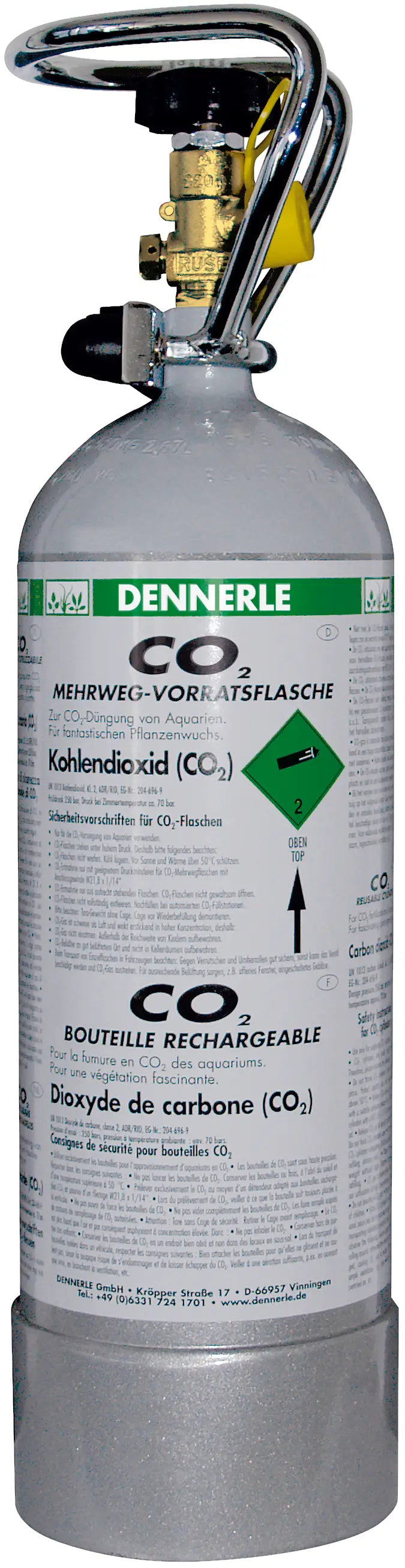 CO2 bouteille rechargeable