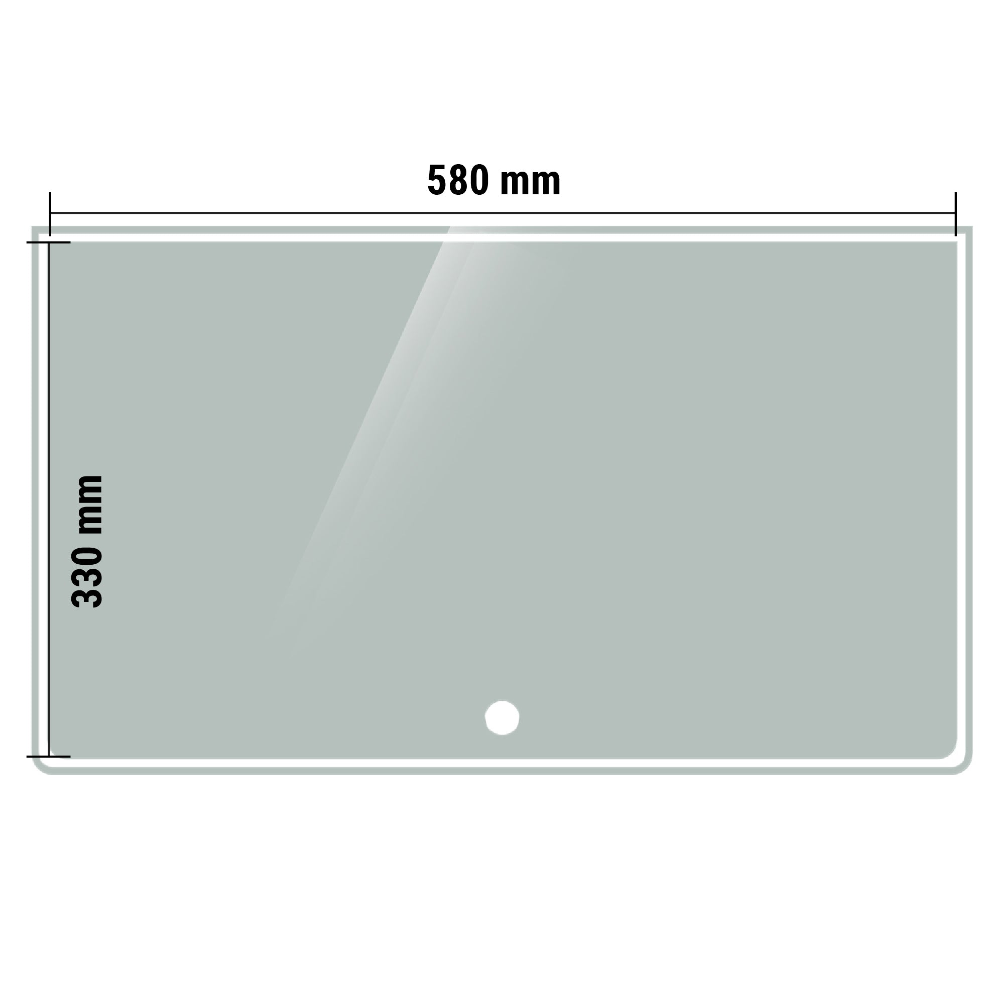 Abdeckscheibe Nano Tank