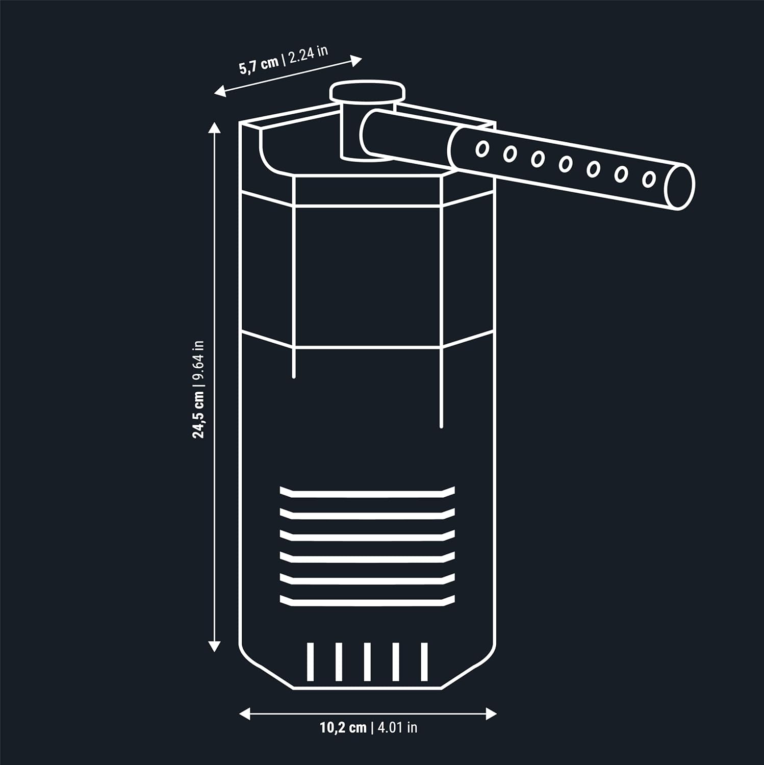 Dennerle Corner Filter 100
