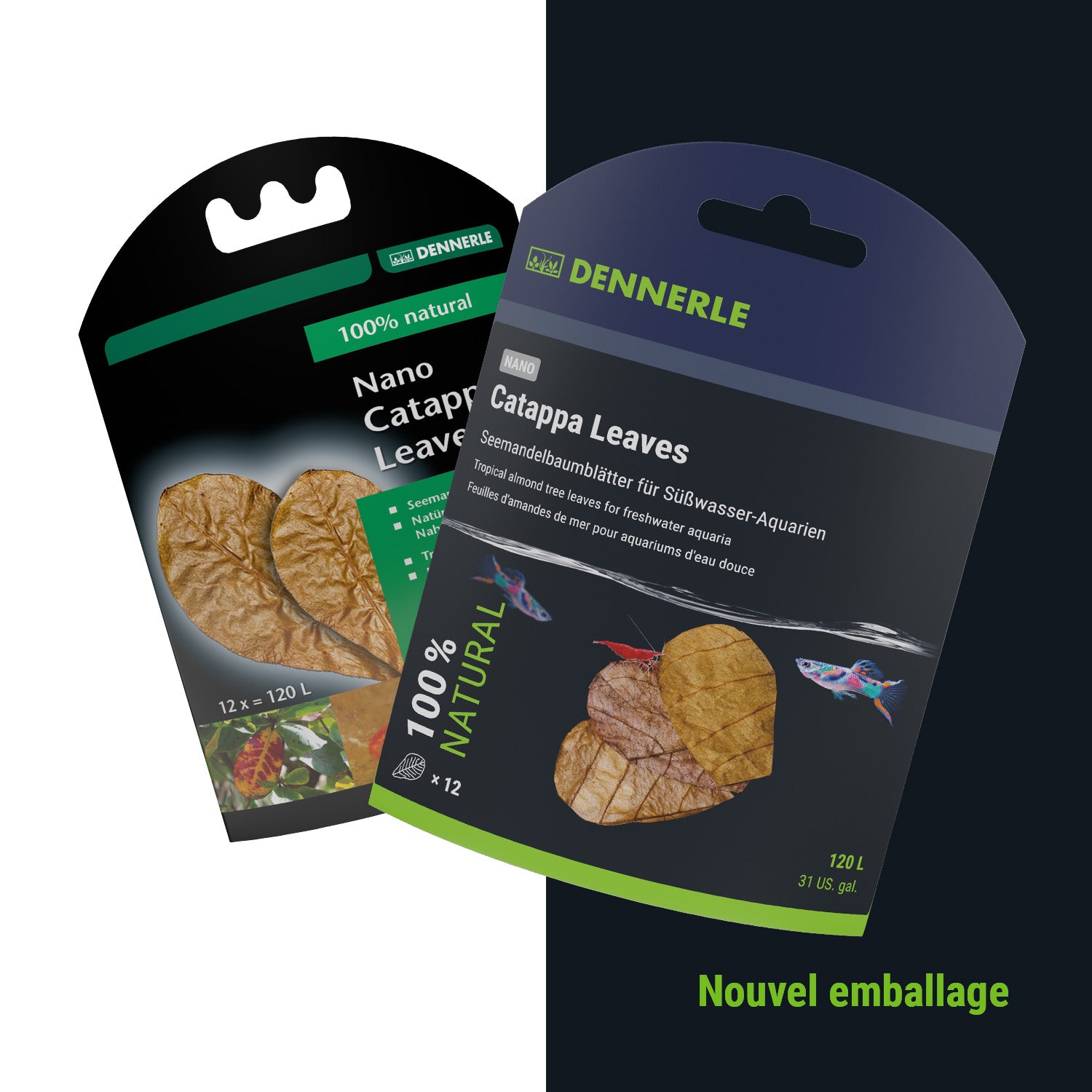 Dennerle Nano Catappa Leaves#fr:taille_nano