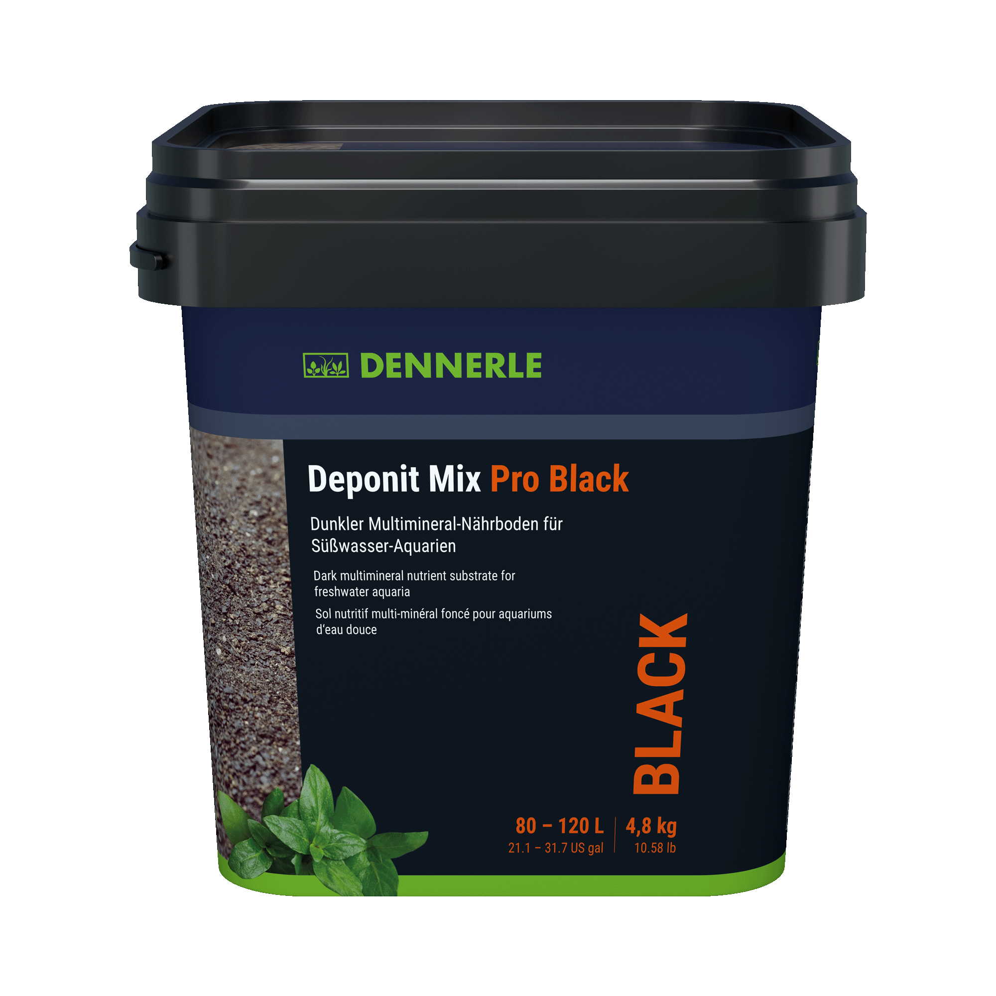 Dennerle Deponit Mix Pro Black, 4,8 kg