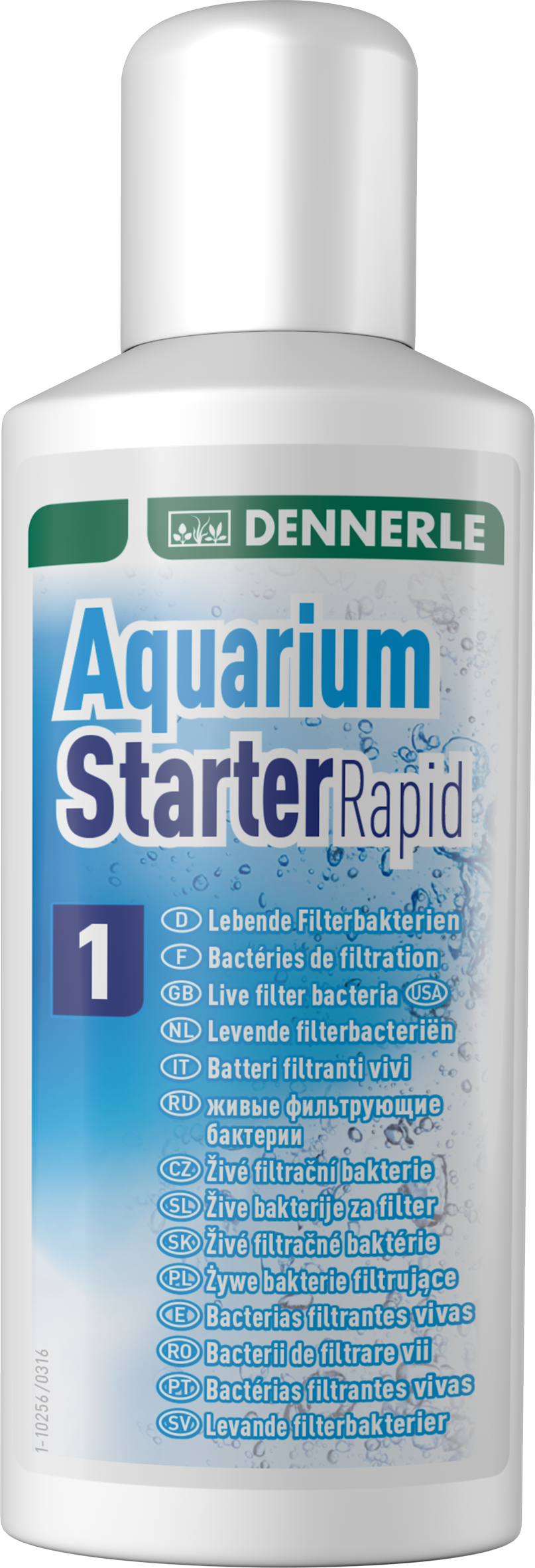 Aquarium Starter Rapid, 200 ml - Dennerle (EN)