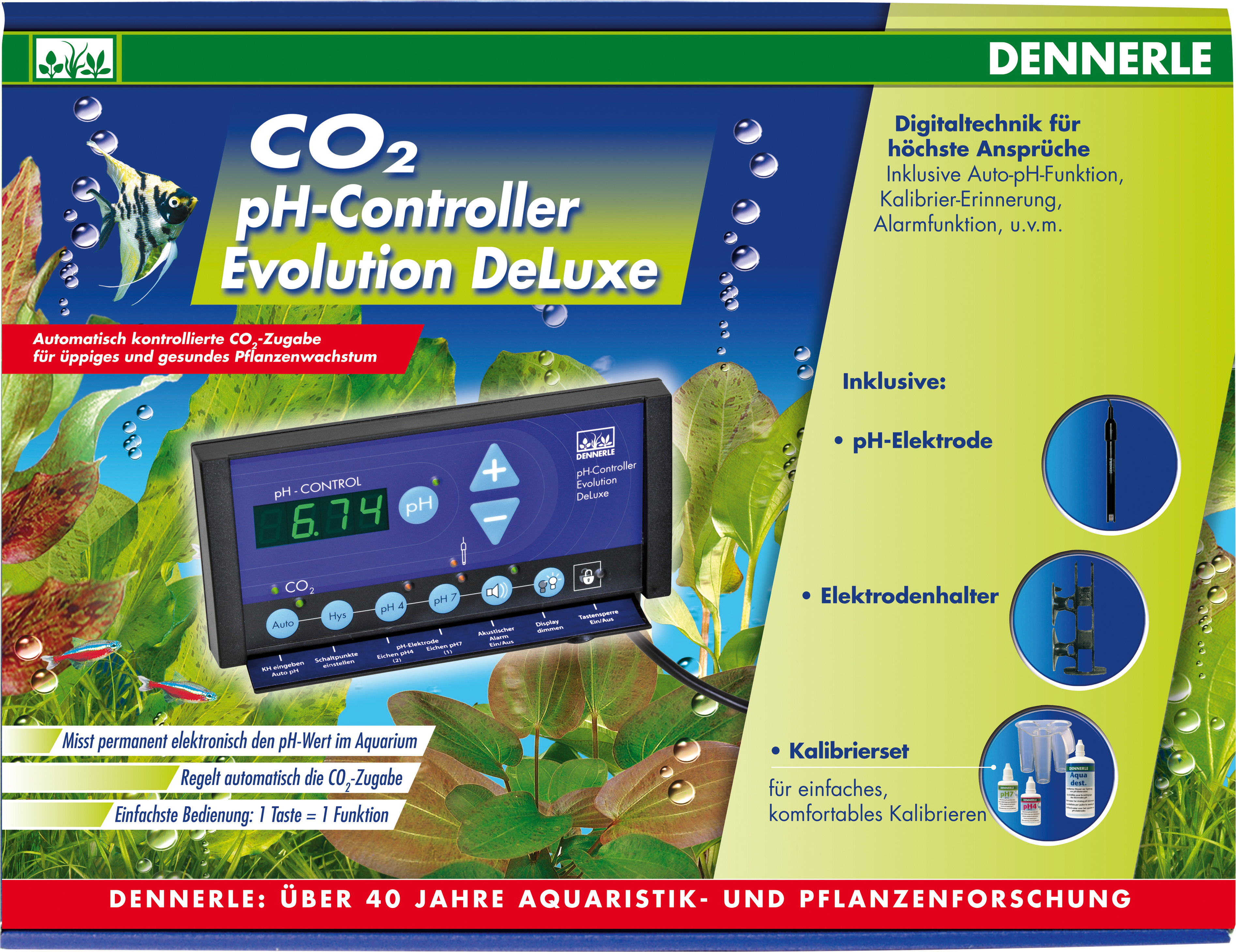 Hover instinct Recensie CO2 pH-Controller Evolution DeLuxe - Dennerle (EN)