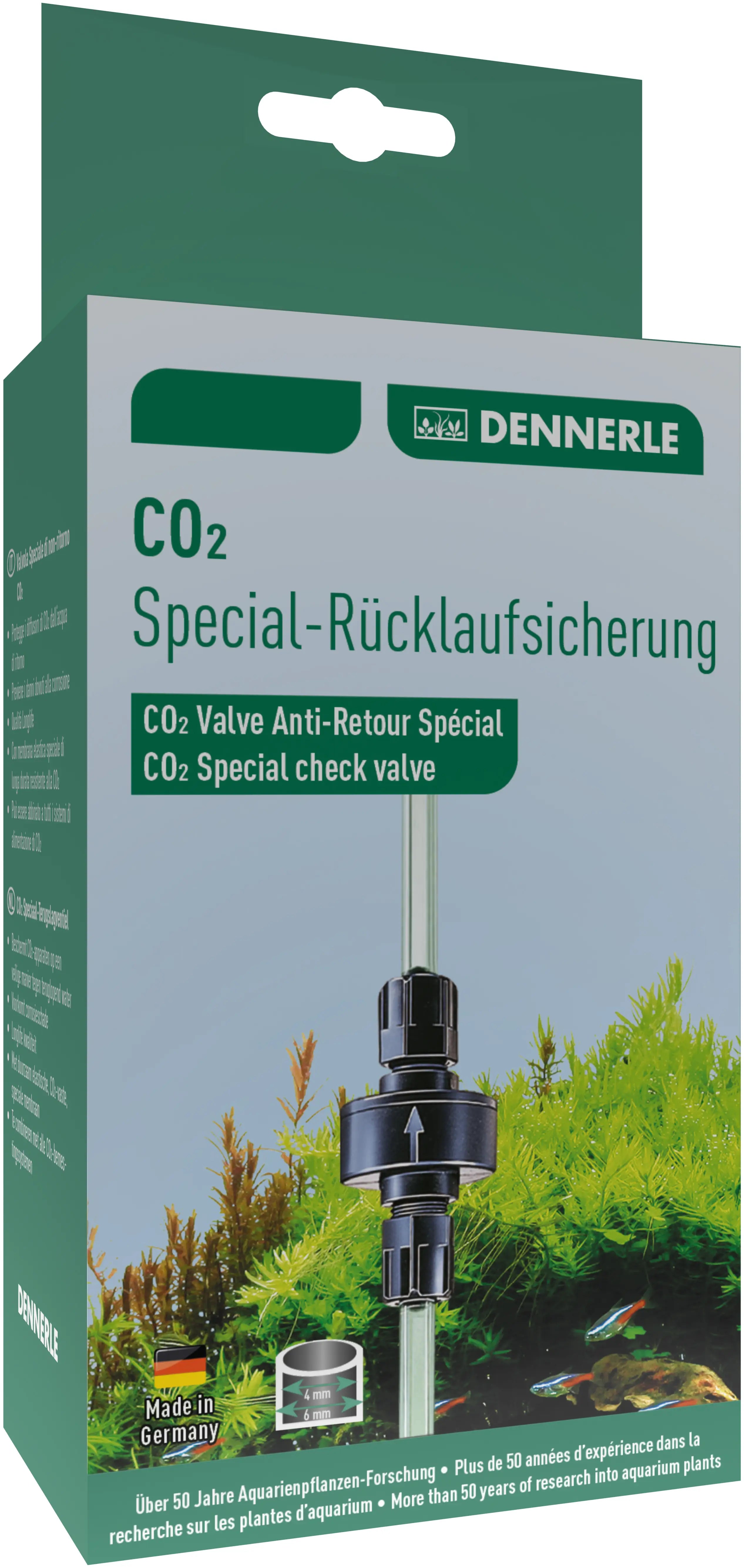 CO2 Rücklaufsicherung