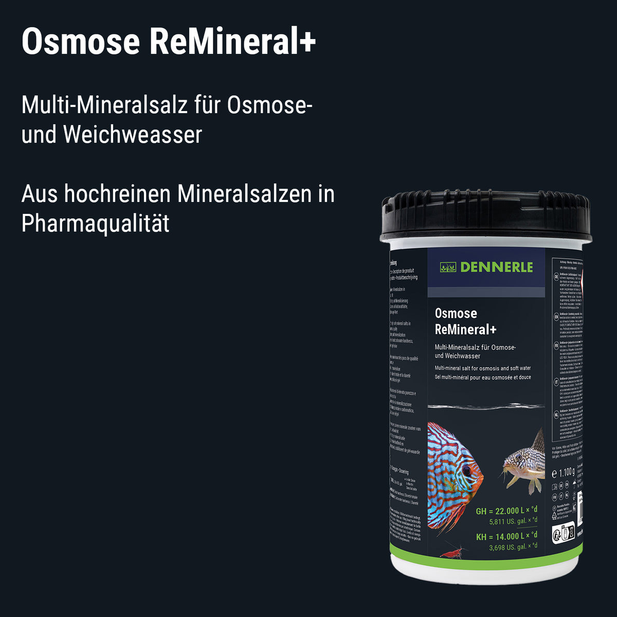 Dennerle Osmose Remineral 1100g