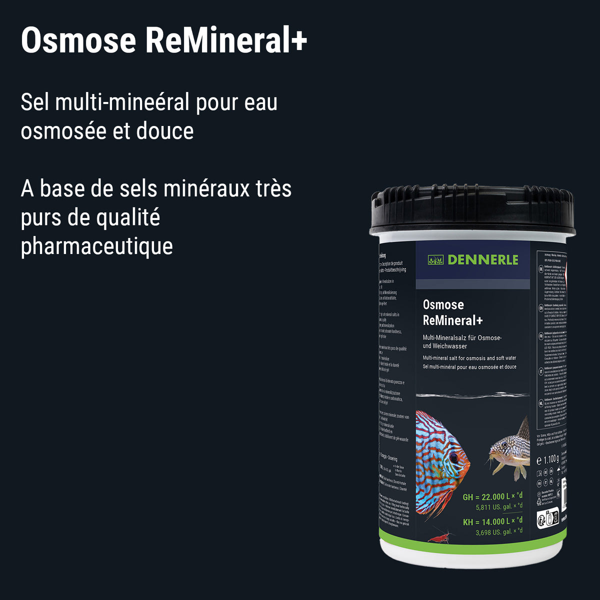 Dennerle Osmose Remineral 1100g#fr:taille_1100-g