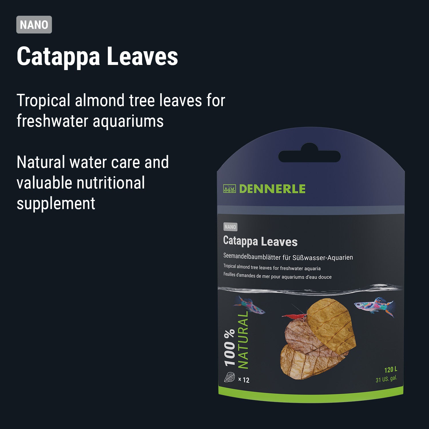 Dennerle Nano Catappa Leaves#en:size_nano