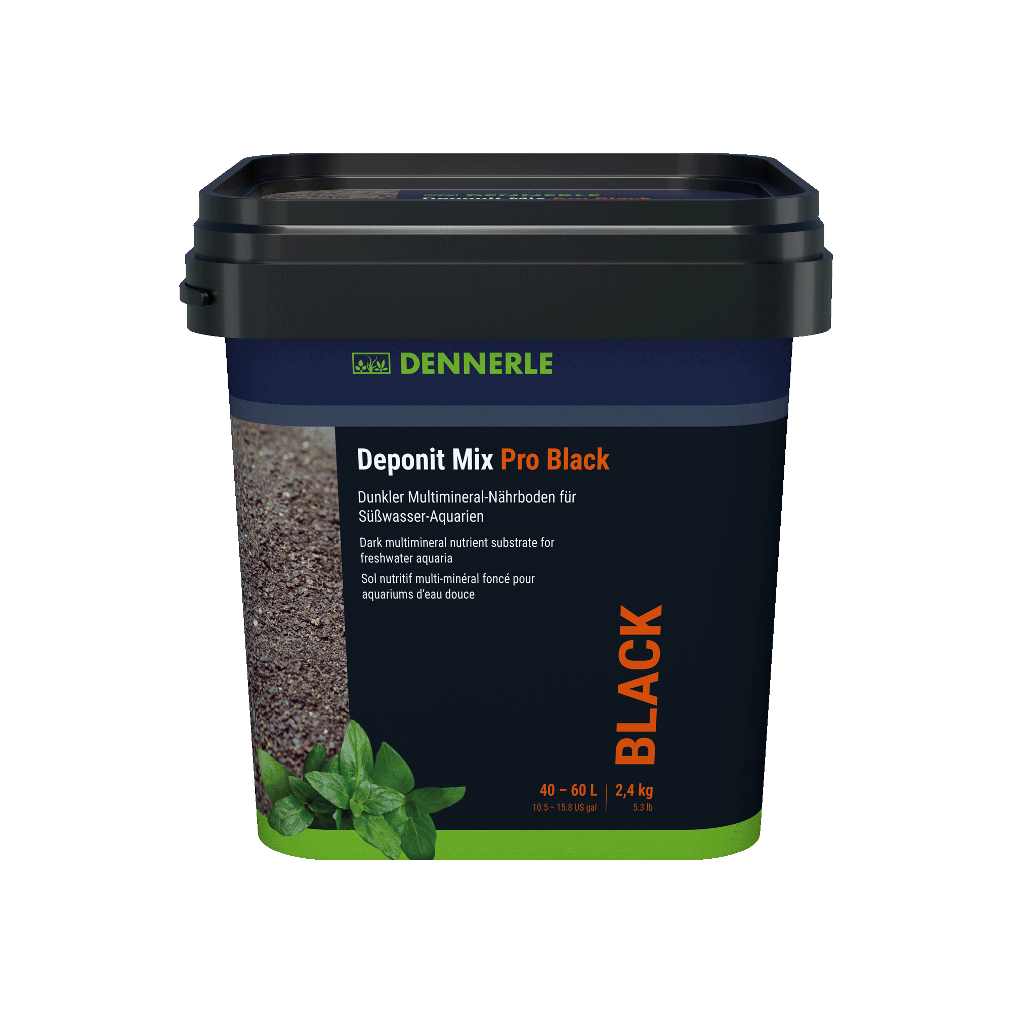 Dennerle Deponit Mix Pro Black, 2,4 kg