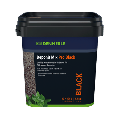Dennerle Deponit Mix Pro Black, 4,8 kg