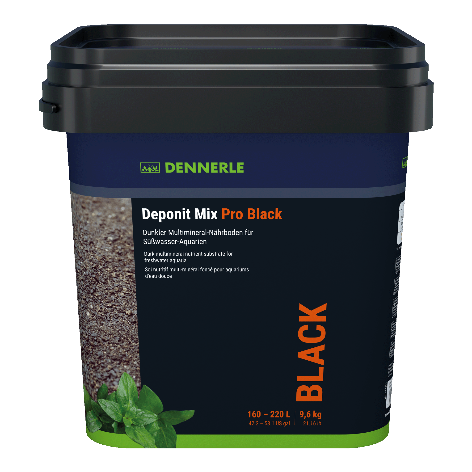 Dennerle Deponit Mix Pro Black, 9,6 kg