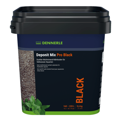 Dennerle Deponit Mix Pro Black, 9,6 kg