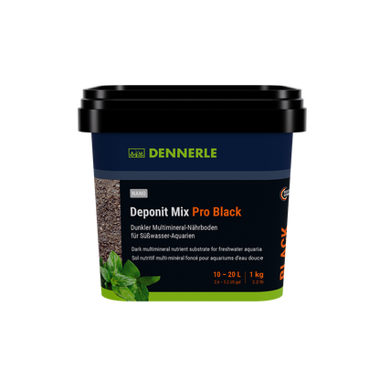Dennerle Nano Deponit Mix Pro Black, 1 kg