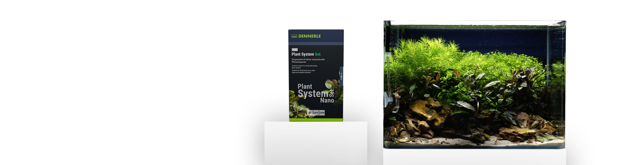 The new Plant System for aquarium plants – growth with a system! – Dennerle